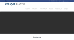 Desktop Screenshot of karacor.com